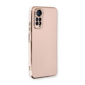 Microsonic Xiaomi Redmi Note 11 Olive Plated Pembe Kılıf