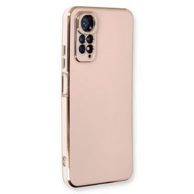 Microsonic Xiaomi Redmi Note 11 Olive Plated Pembe Kılıf
