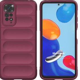 Microsonic Xiaomi Redmi Note 11 Oslo Prime Bordo Cep Telefonu Kılıfı