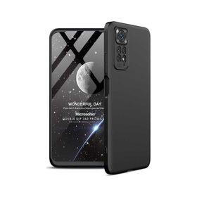 Microsonic Xiaomi Redmi Note 11 Pro 5G Double Dip 360 Siyah Kılıf