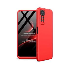 Microsonic Xiaomi Redmi Note 11 Pro 5G Double Kırmızı Kılıf