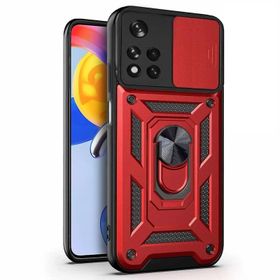 Microsonic Xiaomi Redmi Note 11 Pro 5G Impact Kırmızı Kılıf