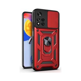 Microsonic Xiaomi Redmi Note 11 Pro 5G Impact Kırmızı Kılıf