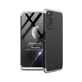 Microsonic Xiaomi Redmi Note 11 Pro 5G Kilif Double Siyah Gri Kılıf