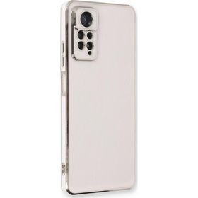 Microsonic Xiaomi Redmi Note 11 Pro 5G Olive Plated Beyaz Cep Telefonu Kılıfı