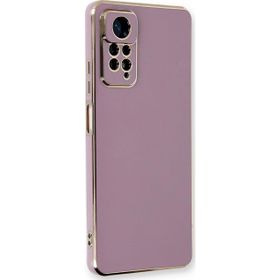 Microsonic Xiaomi Redmi Note 11 Pro 5G Olive Plated Lila Cep Telefonu Kılıfı
