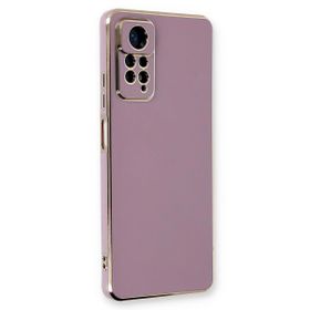 Microsonic Xiaomi Redmi Note 11 Pro 5G Olive Plated Lila Cep Telefonu Kılıfı