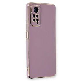 Microsonic Xiaomi Redmi Note 11 Pro 5G Olive Plated Lila Cep Telefonu Kılıfı
