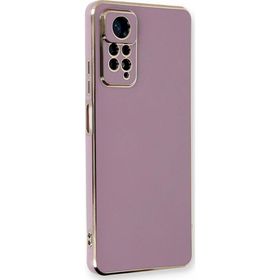 Microsonic Xiaomi Redmi Note 11 Pro 5G Olive Plated Lila Cep Telefonu Kılıfı