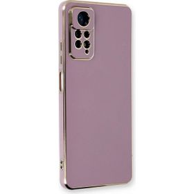 Microsonic Xiaomi Redmi Note 11 Pro 5G Olive Plated Lila Cep Telefonu Kılıfı