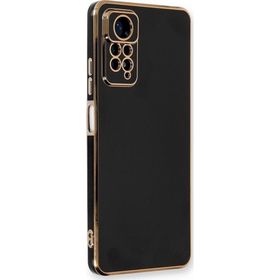 Microsonic Xiaomi Redmi Note 11 Pro 5G Olive Plated Siyah Cep Telefonu Kılıfı