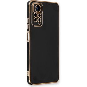Microsonic Xiaomi Redmi Note 11 Pro 5G Olive Plated Siyah Cep Telefonu Kılıfı