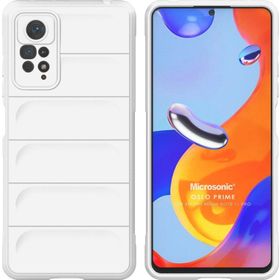 Microsonic Xiaomi Redmi Note 11 Pro 5G Oslo Prime Beyaz Cep Telefonu Kılıfı