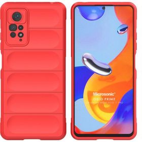 Microsonic Xiaomi Redmi Note 11 Pro 5G Oslo Prime Kırmızı Cep Telefonu Kılıfı