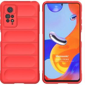 Microsonic Xiaomi Redmi Note 11 Pro 5G Oslo Prime Kırmızı Cep Telefonu Kılıfı