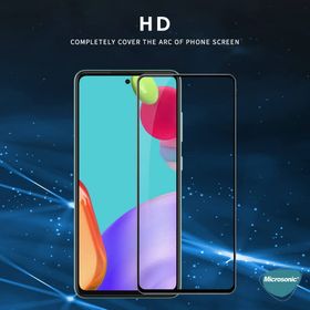 Microsonic Xiaomi Redmi Note 11 Pro 5G Tam Kaplayan Temperli Siyah Cam Ekran Koruyucu