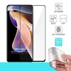 Microsonic Xiaomi Redmi Note 11 Pro Plus Seramik Matte Flexible Siyah Ekran Koruyucu