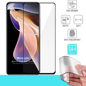 Microsonic Xiaomi Redmi Note 11 Pro Plus Seramik Matte Flexible Siyah Ekran Koruyucu