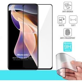 Microsonic Xiaomi Redmi Note 11 Pro Plus Seramik Matte Flexible Siyah Ekran Koruyucu