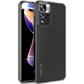 Microsonic Xiaomi Redmi Note 11 Pro Plus Transparent Soft Şeffaf Cep Telefonu Kılıfı