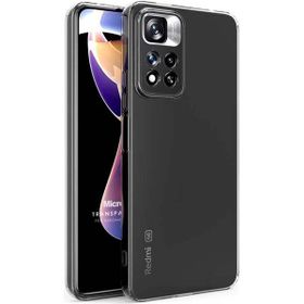 Microsonic Xiaomi Redmi Note 11 Pro Plus Transparent Soft Şeffaf Cep Telefonu Kılıfı