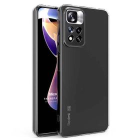 Microsonic Xiaomi Redmi Note 11 Pro Plus Transparent Soft Şeffaf Cep Telefonu Kılıfı