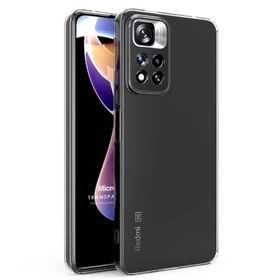 Microsonic Xiaomi Redmi Note 11 Pro Plus Transparent Soft Şeffaf Cep Telefonu Kılıfı