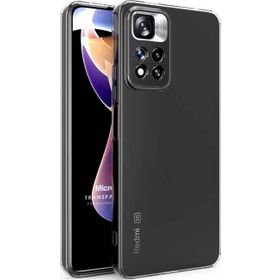 Microsonic Xiaomi Redmi Note 11 Pro Plus Transparent Soft Şeffaf Cep Telefonu Kılıfı