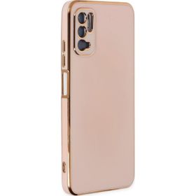 Microsonic Xiaomi Redmi Note 11 SE Olive Plated Pembe Cep Telefonu Kılıfı