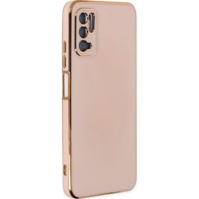 Microsonic Xiaomi Redmi Note 11 SE Olive Plated Pembe Cep Telefonu Kılıfı