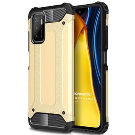 Microsonic Xiaomi Redmi Note 11 SE Rugged Armor Gold Cep Telefonu Kılıfı