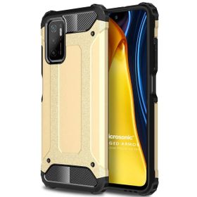 Microsonic Xiaomi Redmi Note 11 SE Rugged Armor Gold Cep Telefonu Kılıfı