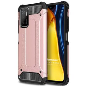 Microsonic Xiaomi Redmi Note 11 SE Rugged Armor Rose Gold Cep Telefonu Kılıfı