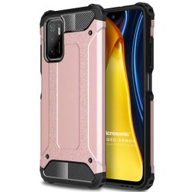 Microsonic Xiaomi Redmi Note 11 SE Rugged Armor Rose Gold Cep Telefonu Kılıfı