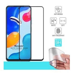 Microsonic Xiaomi Redmi Note 11 Seramik Matte Flexible Siyah Ekran Koruyucu