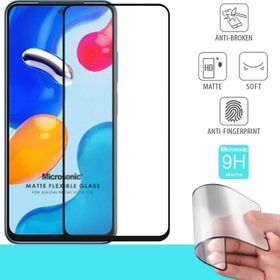 Microsonic Xiaomi Redmi Note 11 Seramik Matte Flexible Siyah Ekran Koruyucu