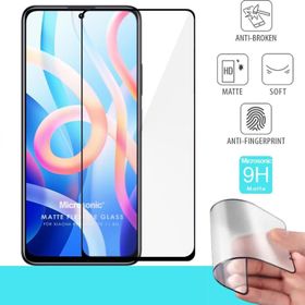 Microsonic Xiaomi Redmi Note 11 Seramik Matte Flexible Siyah Ekran Koruyucu