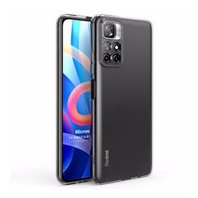 Microsonic Xiaomi Redmi Note 11 Transparent Soft Beyaz Cep Telefonu Kılıfı