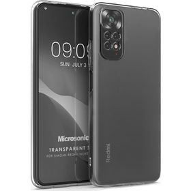 Microsonic Xiaomi Redmi Note 11 Transparent Soft Şeffaf Cep Telefonu Kılıfı