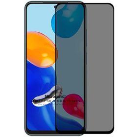 Microsonic Xiaomi Redmi Note 11 Uyumlu Privacy 5D Gizlilik Filtreli Siyah Cam Ekran Koruyucu