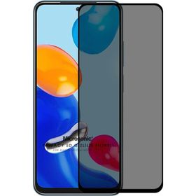 Microsonic Xiaomi Redmi Note 11 Uyumlu Privacy 5D Gizlilik Filtreli Siyah Cam Ekran Koruyucu