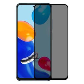 Microsonic Xiaomi Redmi Note 11 Uyumlu Privacy 5D Gizlilik Filtreli Siyah Cam Ekran Koruyucu