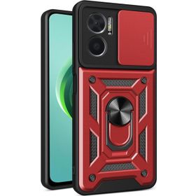 Microsonic Xiaomi Redmi Note 11E Impact Resistant Kırmızı Cep Telefonu Kılıfı