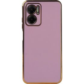 Microsonic Xiaomi Redmi Note 11E Olive Plated Lila Cep Telefonu Kılıfı
