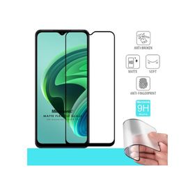 Microsonic Xiaomi Redmi Note 11E Seramik Matte Flexible Siyah Ekran Koruyucu