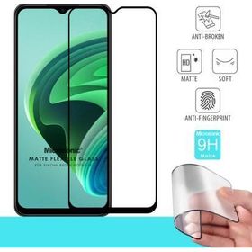 Microsonic Xiaomi Redmi Note 11E Seramik Matte Flexible Siyah Ekran Koruyucu