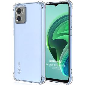 Microsonic Xiaomi Redmi Note 11E Shock Absorbing Şeffaf Cep Telefonu Kılıfı