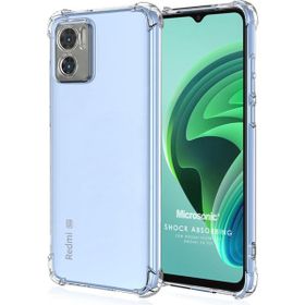 Microsonic Xiaomi Redmi Note 11E Shock Absorbing Şeffaf Cep Telefonu Kılıfı