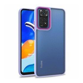 Microsonic Xiaomi Redmi Note 11S Bright Planet Lila Cep Telefonu Kılıfı