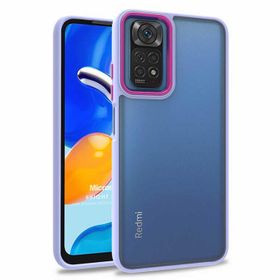 Microsonic Xiaomi Redmi Note 11S Bright Planet Lila Cep Telefonu Kılıfı